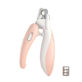 Pet Nail Clipper with Led Light featuring ergonomic design and LED illumination for safe and easy pet grooming at home.