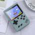 Retro Mini Handheld Game Console showing classic game on screen, pocket-sized gaming device for nostalgic fun.