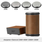 Rolling Knife Sharpener with diamond grinding wheels 240
