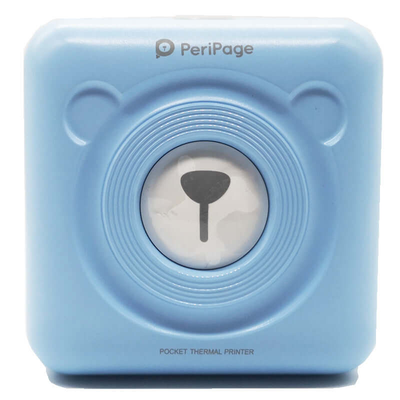 PeriPage Pocket Printer – Blue Inkless Mini Thermal Printer