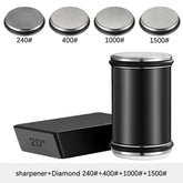 Rolling Knife Sharpener with diamond sharpening surfaces 240