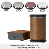 Rolling Knife Sharpener with diamond grits 400