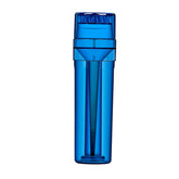 All in One Tobacco Grinder – Grind. Fill. Go. sleek blue design for convenient tobacco grinding.