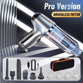 Car Vacuum Cleaner & Blower Pro Version with Brushless Motor and various attachments.