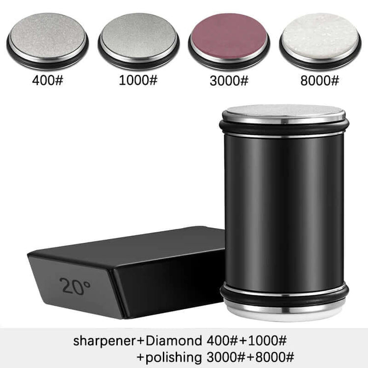 Rolling Knife Sharpener with diamond grits 400
