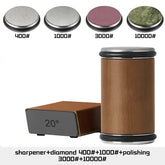 Rolling Knife Sharpener with multiple diamond grades: 400