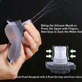 Close-up of the Wrist Water Bottle&