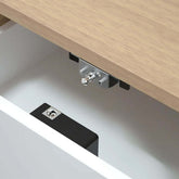 Smart Drawer Lock installed inside a drawer, showcasing the invisible locking mechanism for enhanced security.