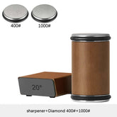 Rolling Knife Sharpener with dual diamond plates 400