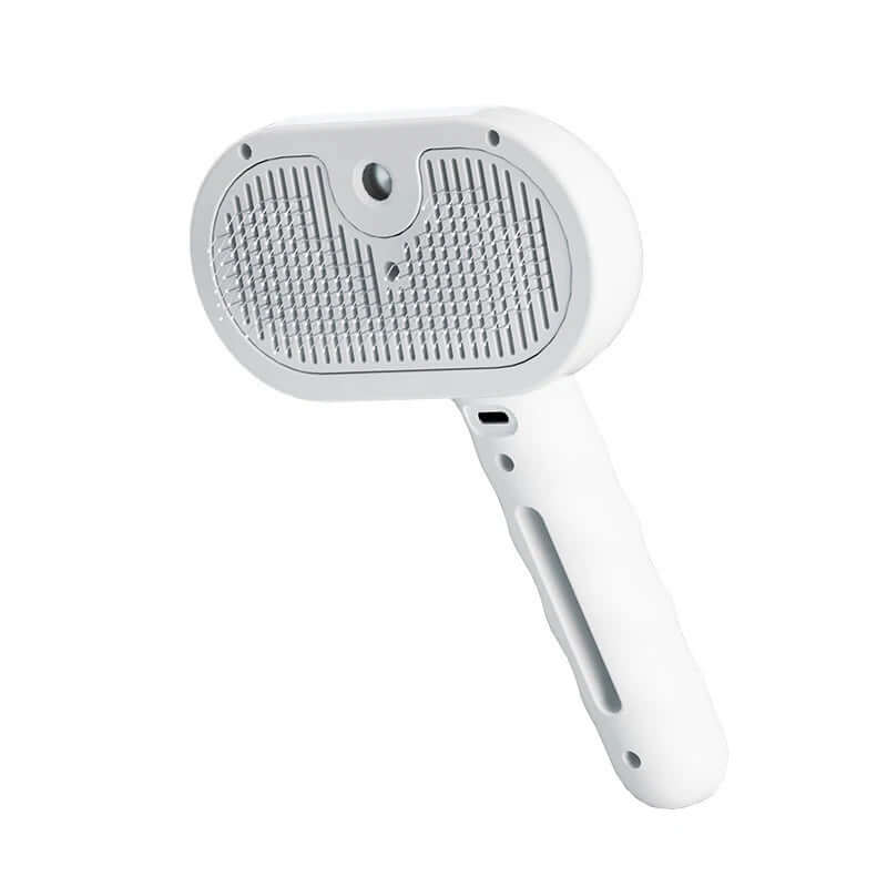 Pet Steam Brush – Groom, Detangle, De-Shed in One Swipe optimal for pet care and grooming.