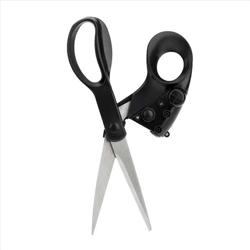 Laser Guided Scissors projecting precise cutting beam for perfect accuracy